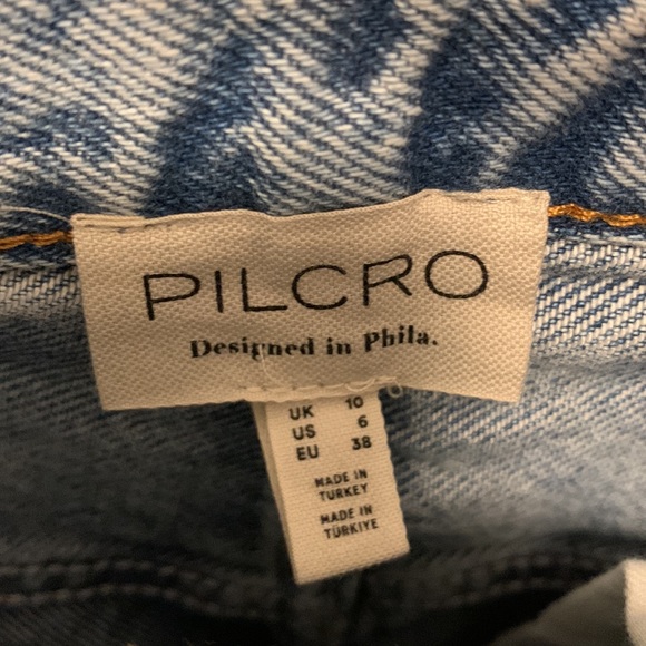 Pilcro ‘The Madi’ Front Slit Denim Skirt - Picture 5 of 7